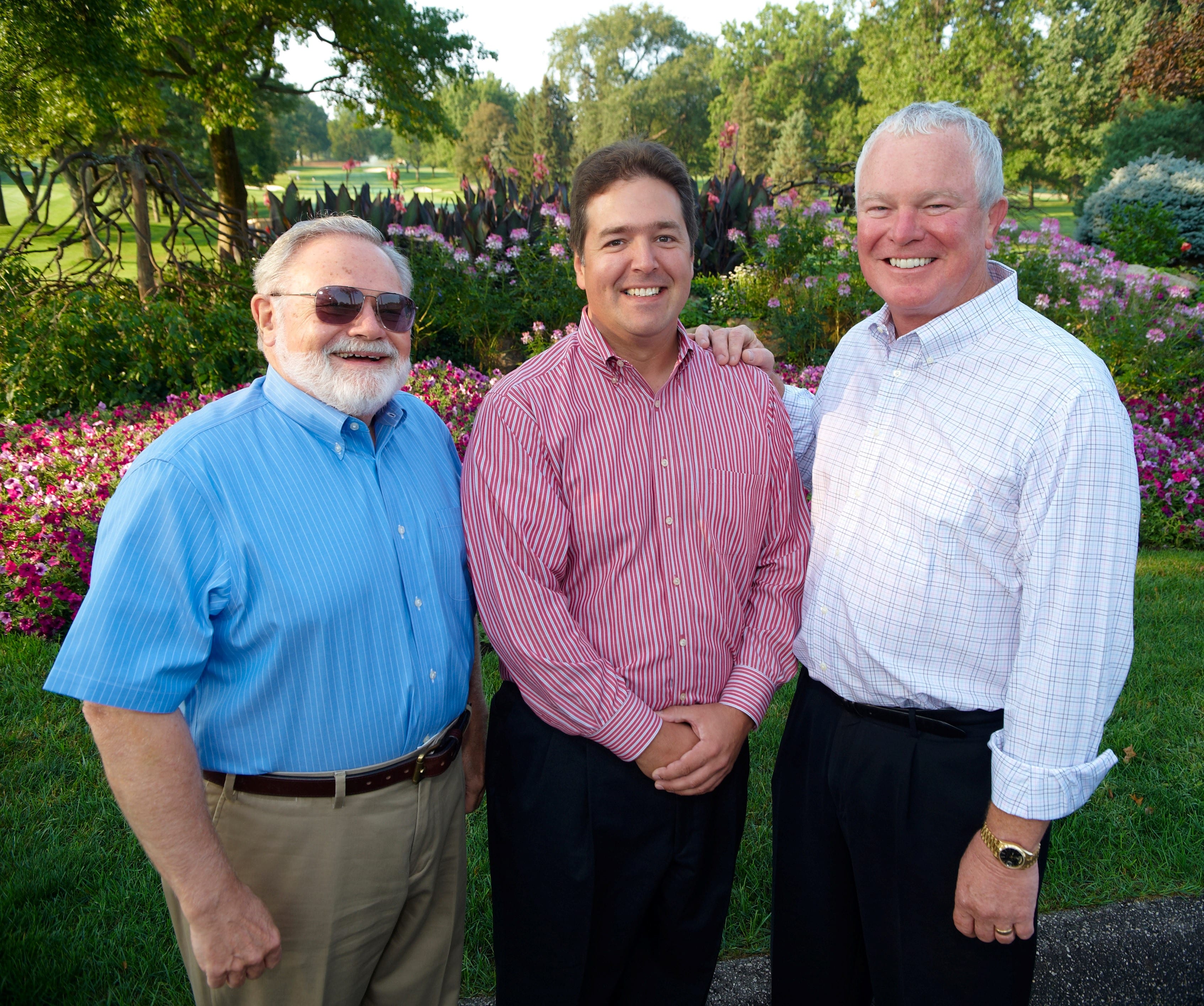 Wayne Homes Exexcutive Team (left to right) Bill Post, COO; George Murphy, President; Dave Logsdon, CEO