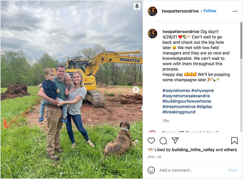 Instagram-post-of-family-with-tractor-in-backround