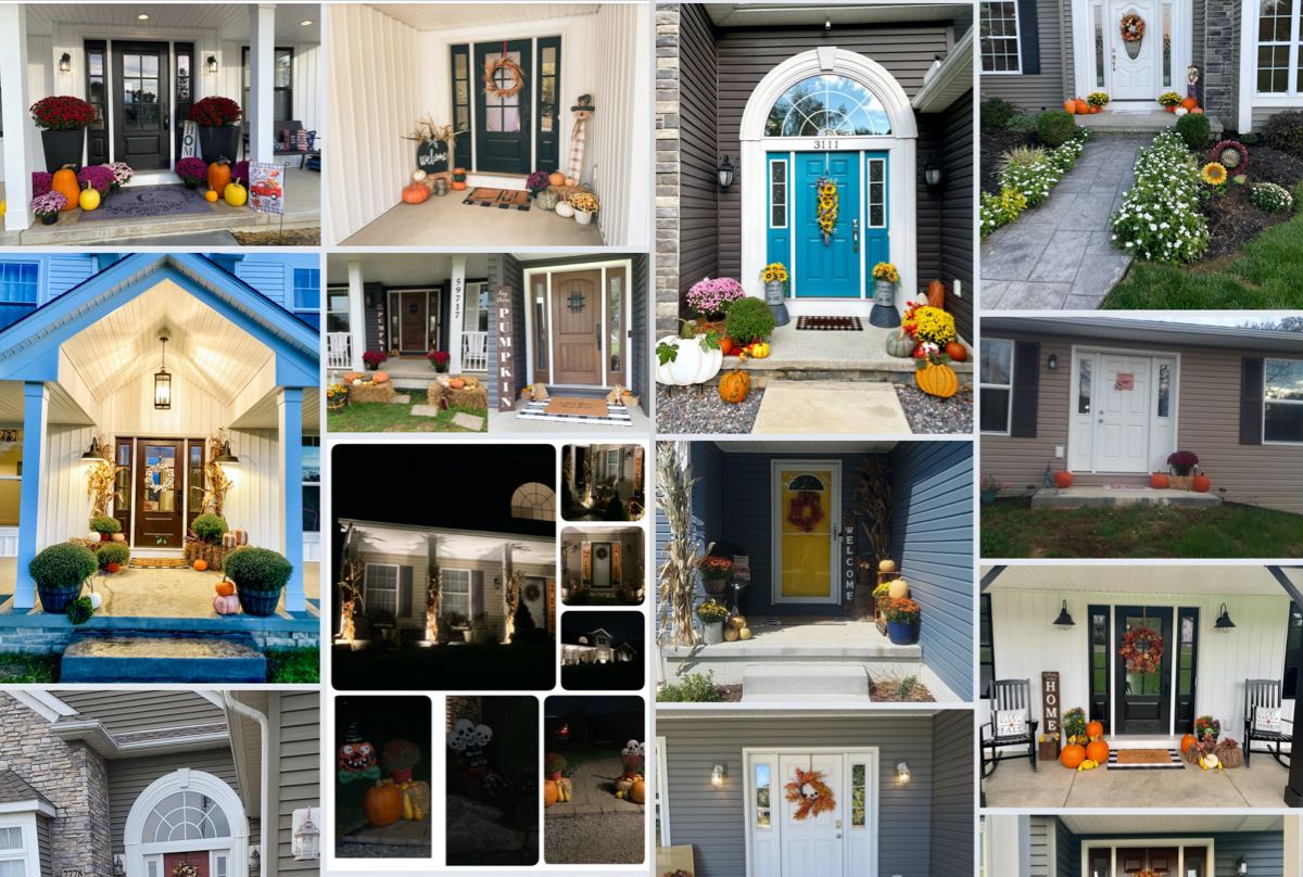 Holiday front door decor ideas and inspiration - Wayne Homes