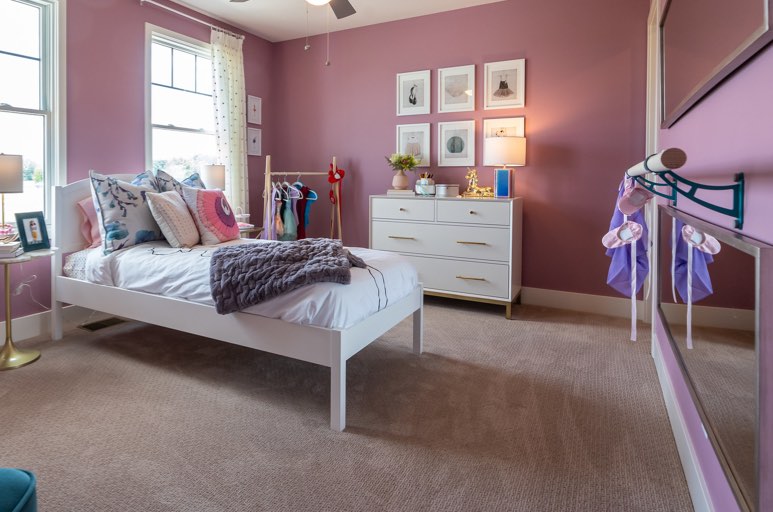 purple kids bedrooms