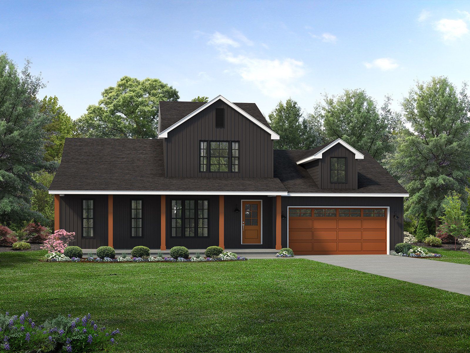 Parker Farmhouse - Clean lines and simplified forms