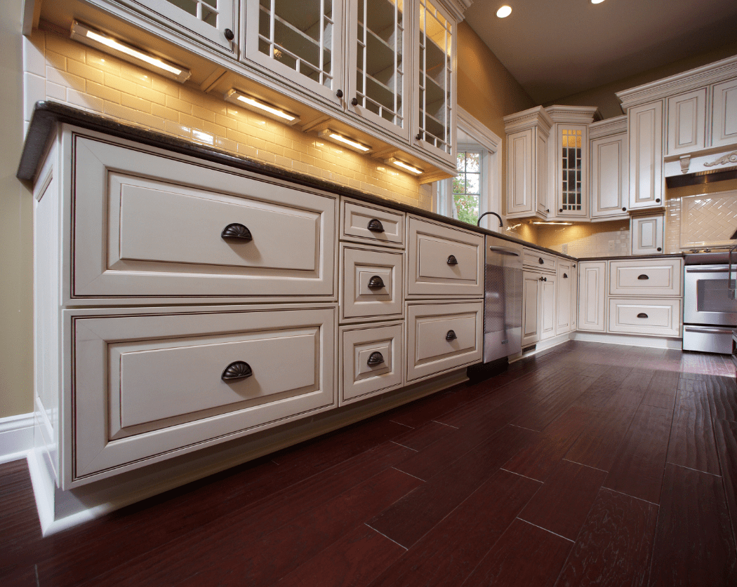 Custom Home Kitchen Cabinet Design Ideas Glazed Cabinets Wayne