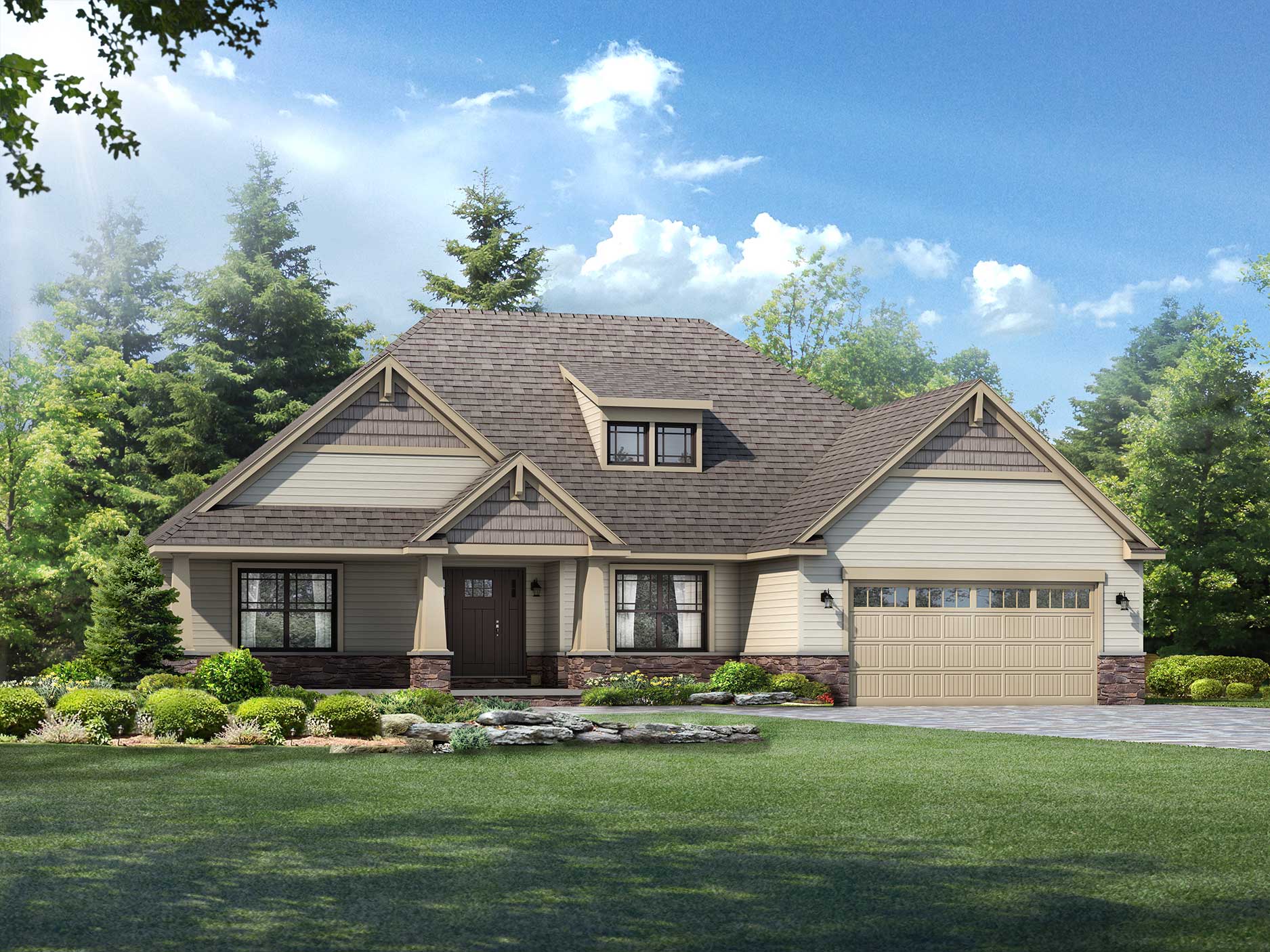 Ranch Home Floor Plans The Yorktown Wayne Homes
