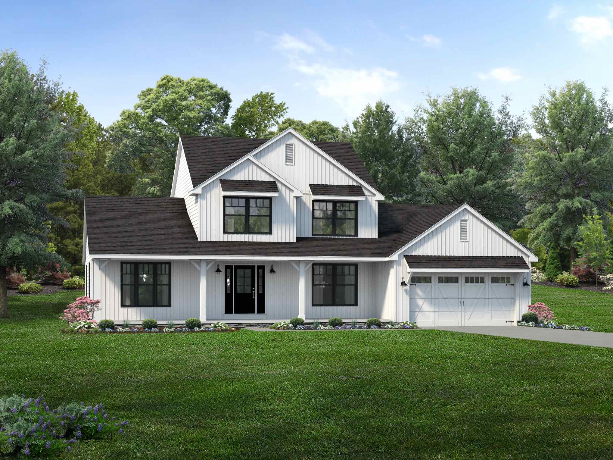 Brentwood Floor Plan Two Story Custom Home Wayne Homes brentwood-floor-plan-two-story-custom-home-wayne-homes