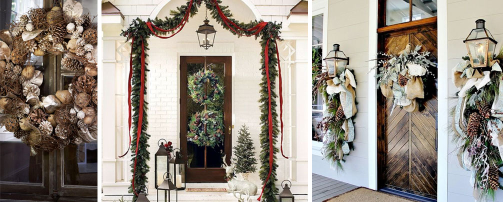 Holiday front door decor ideas and inspiration - Wayne Homes