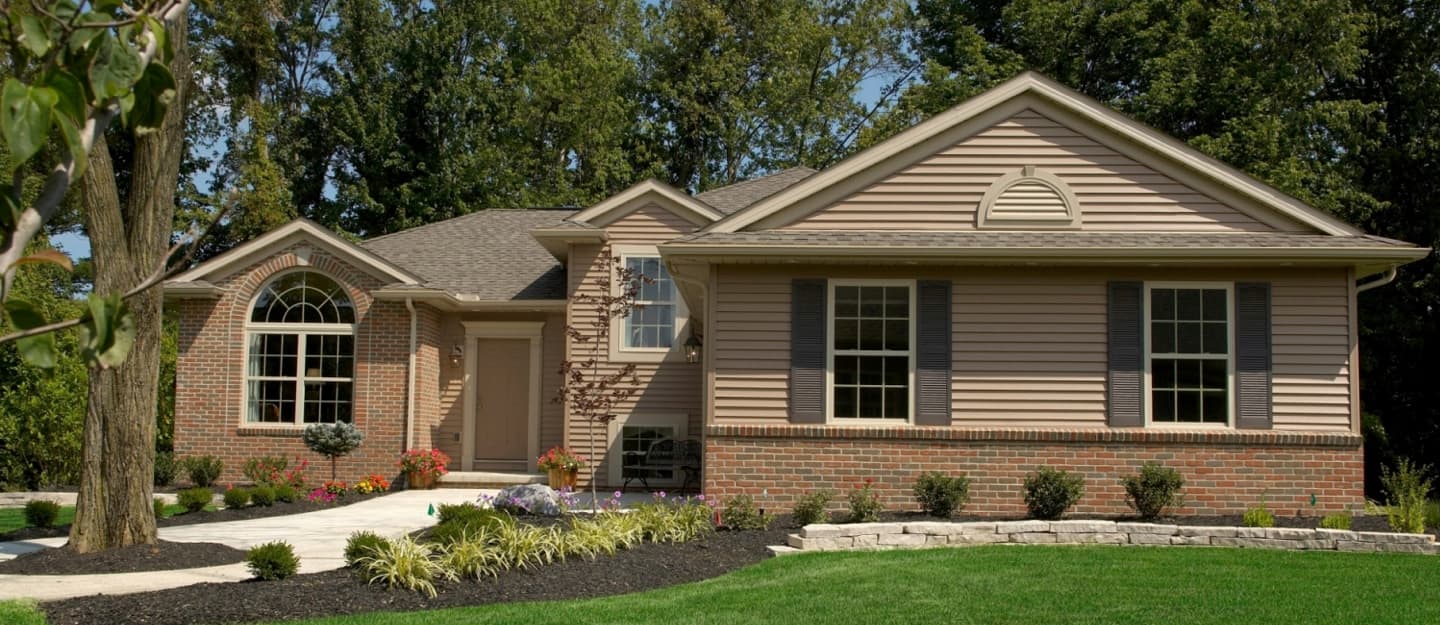 Home Builders In Delaware Oh View Floor Plans Wayne Homes Princeton Ii Legacy Exterior