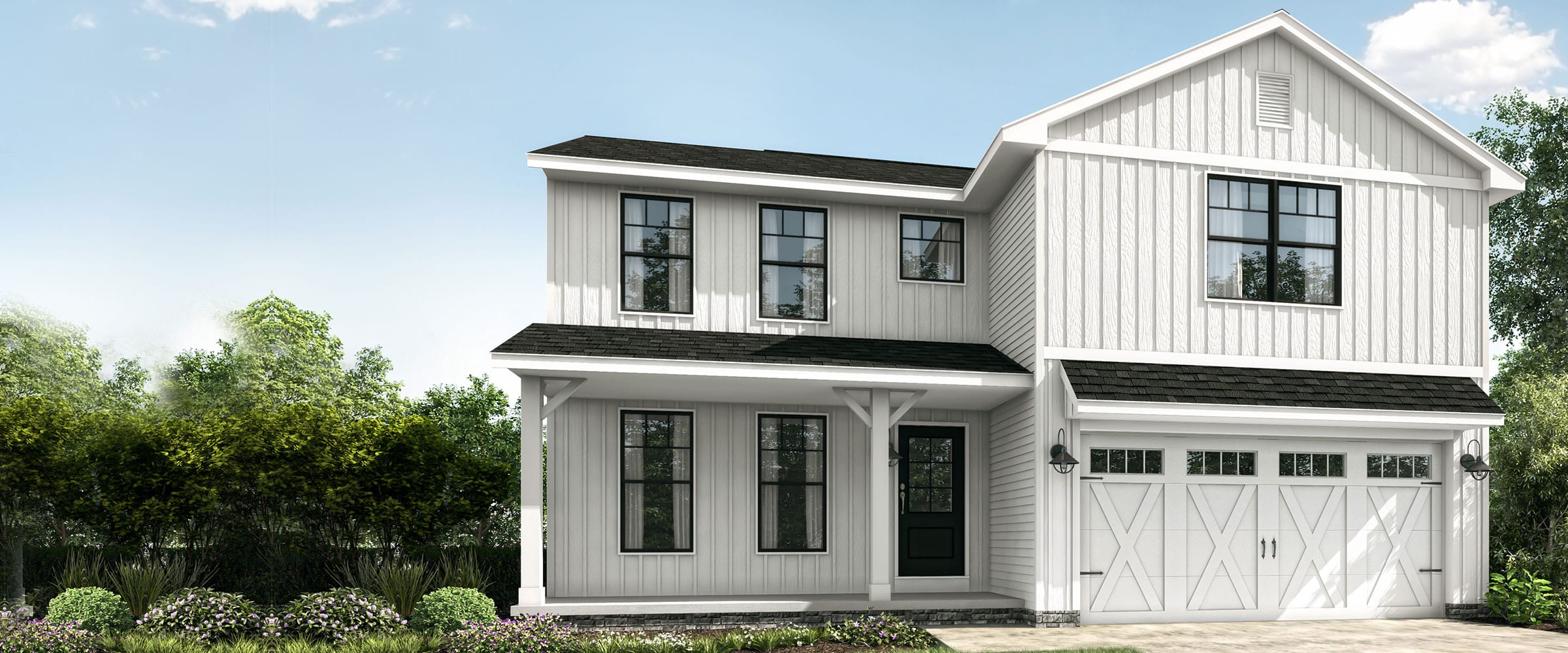 Expert Custom Home Builders In Mi Oh Pa Wv Wayne Homes Unveiling The Hampton Farmhouse Ii