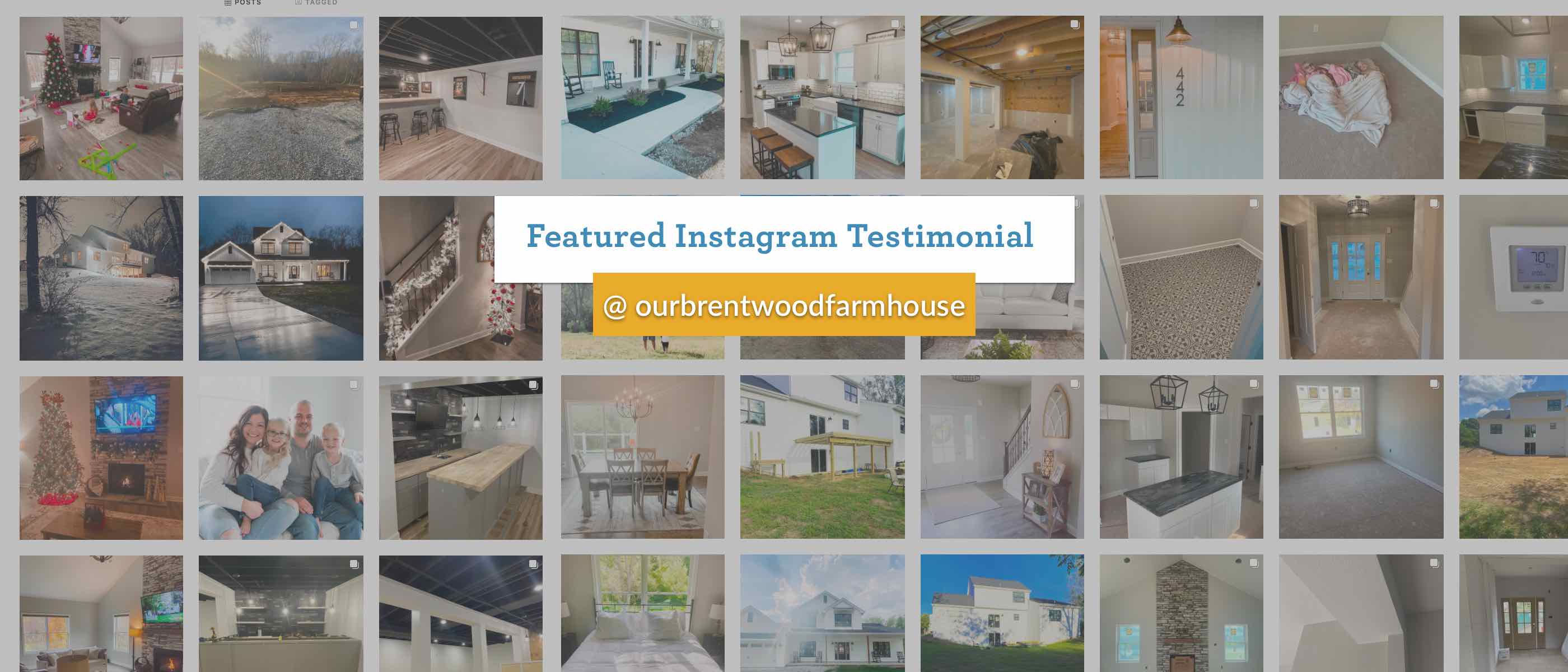 BW_Blog_Featured Instagram Testimonial: The Correals' Farmhouse