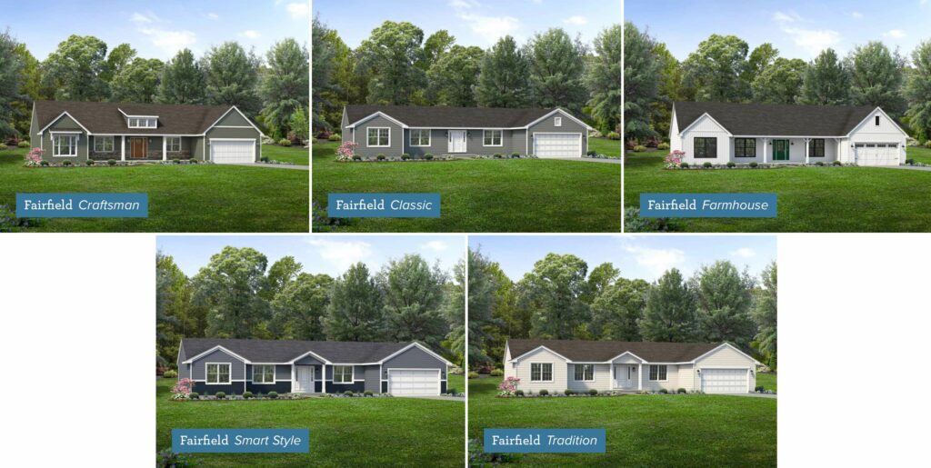 Craftsman, Classic, Farmhouse, Smart Style, and Tradition Exteriors