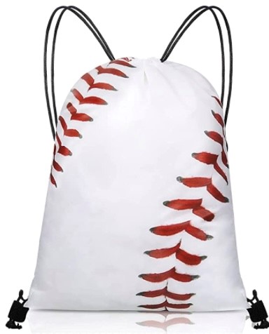 Drawstring baseball bags