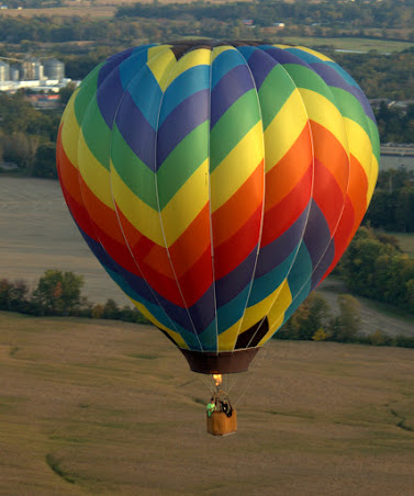 Hot air balloon ride