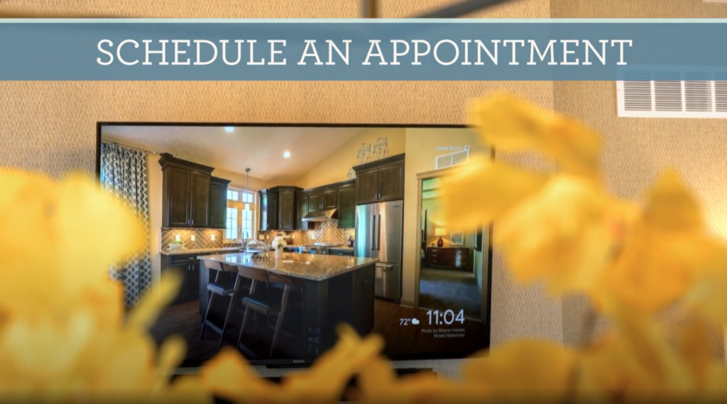 The Wayne Homes Building Process: Schedule an appointment