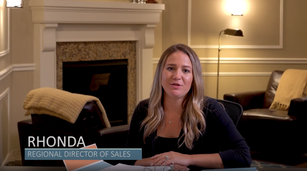 Rhonda, the Regional Direction of Sales for Wayne Homes, in the permitting video.