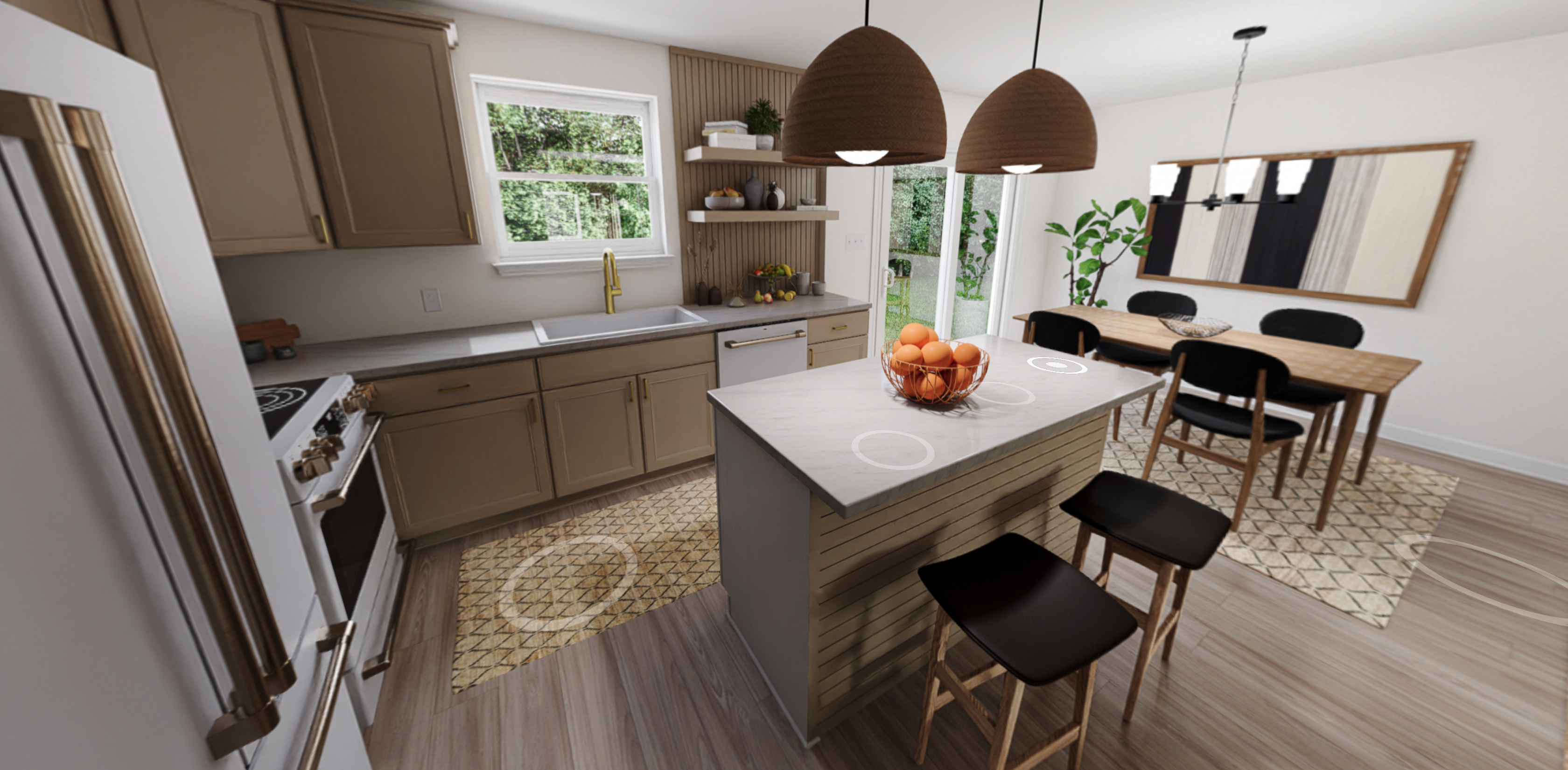 Virtual Tour: The Somerset Model Home | Wayne Homes, image size:3360x1650