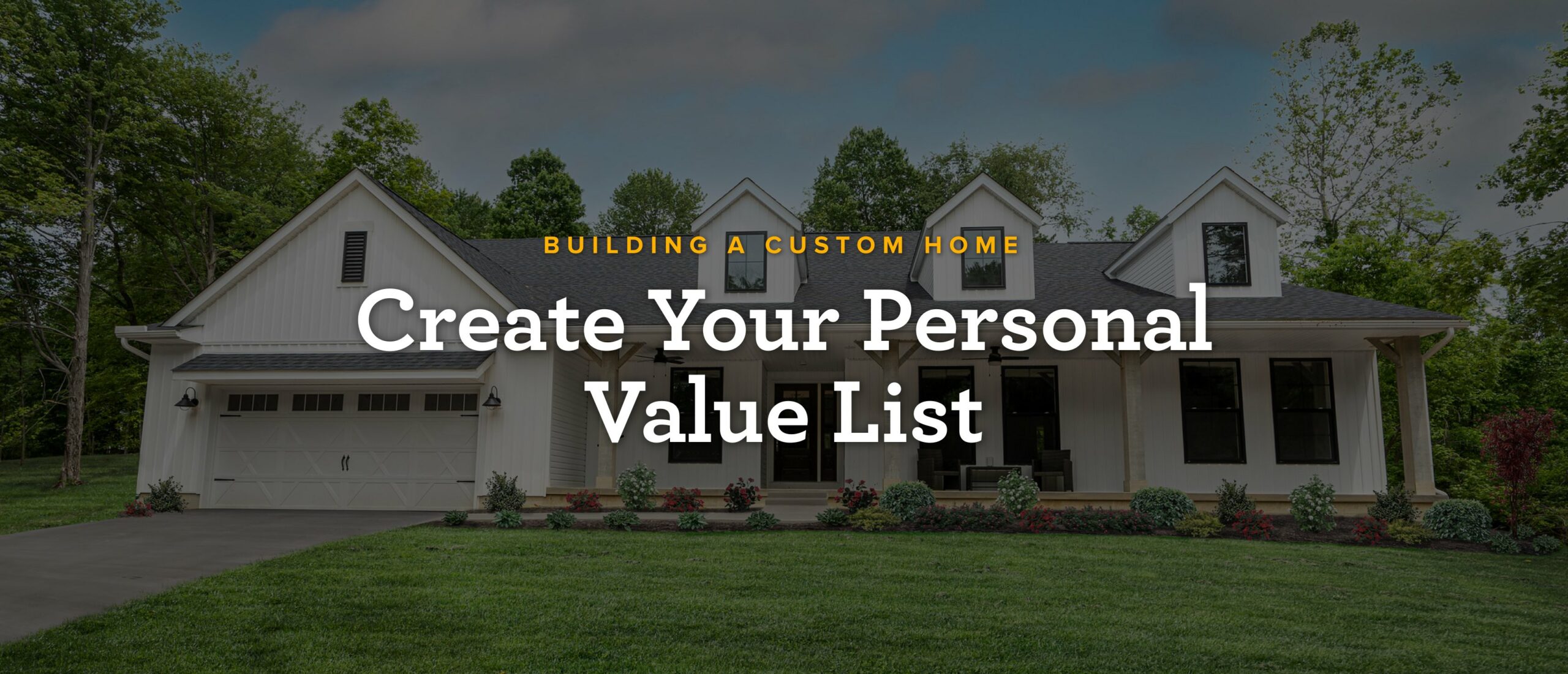 Create Your Own Promotion With A Personal Value List Wayne Homes