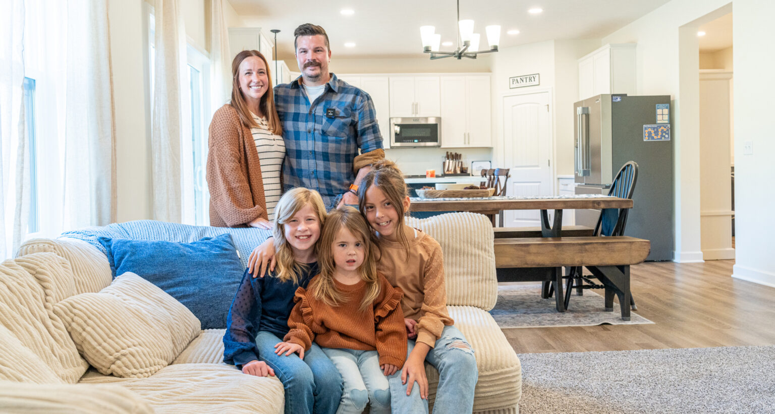 Two Months In: The Deeks Family is Living the Dream - Wayne Homes Blog