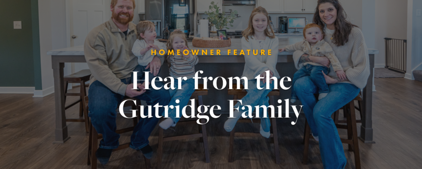 Wayne Homes - Gutridge Family Homeowner Feature - Blog BW
