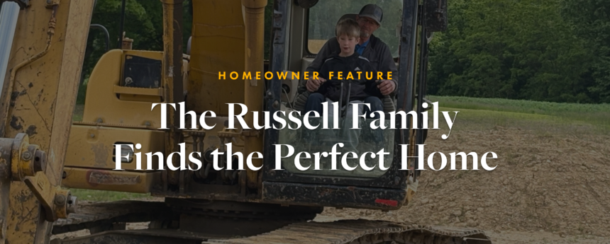 Wayne Homes - Russell Family Homeowner Feature - Blog BW